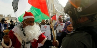 الأراضي الفلسطينية : جو مشحون بالتوتر في بيت لحم قبل احتفالات عيد الميلاد
