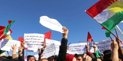 الحشد الشعبي والحوثيون : قتل صالح في اليمن ملهم لعزل البارزاني في العراق