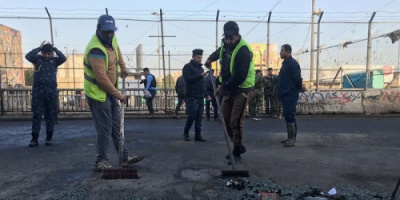 عشرات القتلى والجرحى في هجوم انتحاري مزدوج وسط بغداد