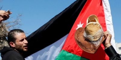 أحداث شغب في احتجاجات ضد غلاء الأسعار بمدينة السلط الأردنية