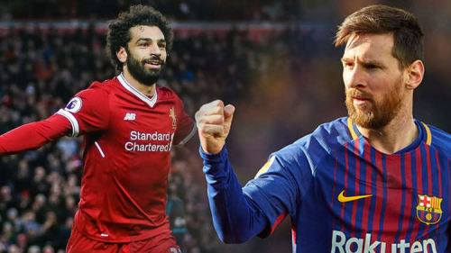 الفرعون صلاح يتقدم على ميسي في سباق الحذاء الذهبي