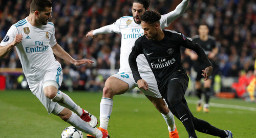 "نايكي" تسعى لاصطياد الملكي المدريدي و"أديداس" بحجر نيمار