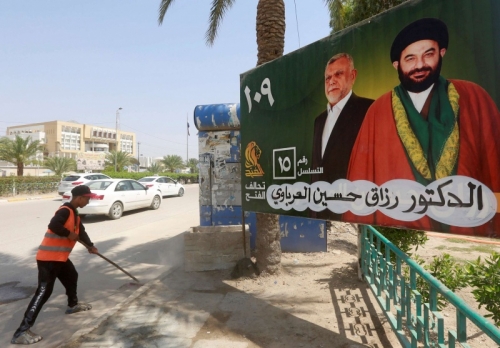 حيدر العبادي يستميل الناخبين بوعود مكافحة الفساد