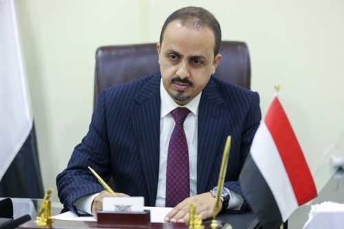 وزير الاعلام اليمني : الرئيس هادي اصدر توجيها بوضع قضية جثمان الرئيس الراحل صالح واطلاق أبناؤه في مشاورات جنيف