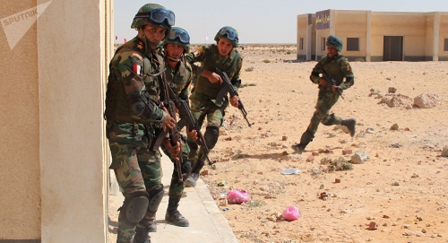 الجيش المصري يعلن مقتل 59 "إرهابيا" و7 من عناصره
