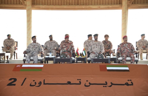 اختتام التدريب العسكري "تعاون 2" بين الإمارات وسلطنة عمان