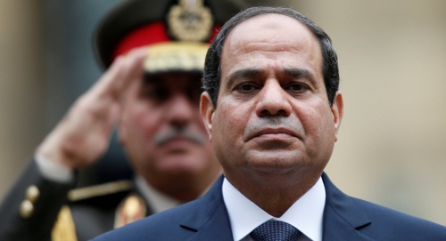 الرئيس المصري عبد الفتاح السيسي يجتمع بالمجلس الأعلى للقوات المسلحة بعد زيارة لألمانيا الاتحادية 