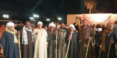 "التحطيب" في الصعيد ورث الأحفاد من الأجداد (صور)