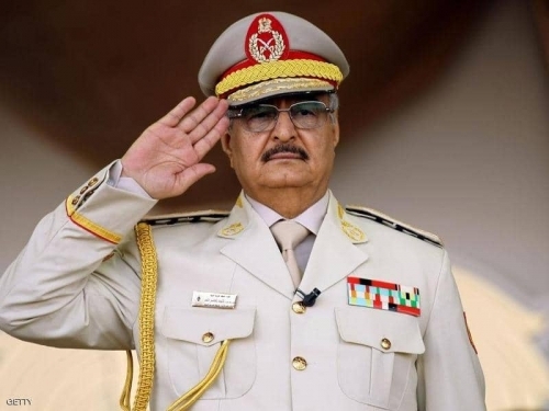 #ترامب يتحدث هاتفيا مع قائد الجيش الوطني الليبي #المشير خليفة حفتر
