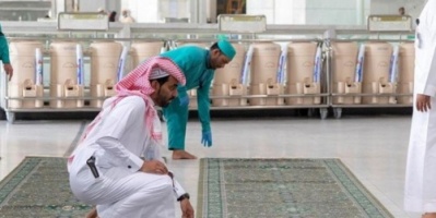 #21 ألف سجادة جديدة للحرم المكي# استعداداً لرمضان