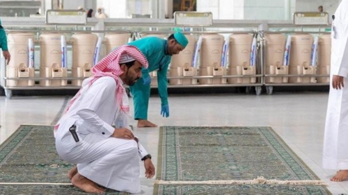 #21 ألف سجادة جديدة للحرم المكي# استعداداً لرمضان