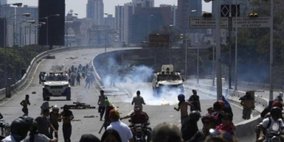 #رئيس فنزويلا، نيكولاس مادورو يعلن احباط #محاولة فاشلة للإطاحة به
