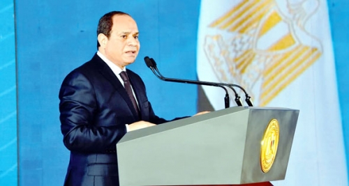  #السيسى: ‫قادرون بالإرادة والعزم على تحقيق رؤيتنا #المضيئة لمصر