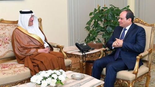 #السيسي: ننسق مع السعودية لمواجهة التهديدات الإقليمية