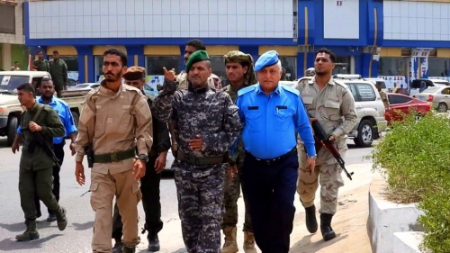 حملة أمنية واسعه في مدينة عدن جنوب اليمن لمنع حيازة السلاح بطريقة غير قانونية 