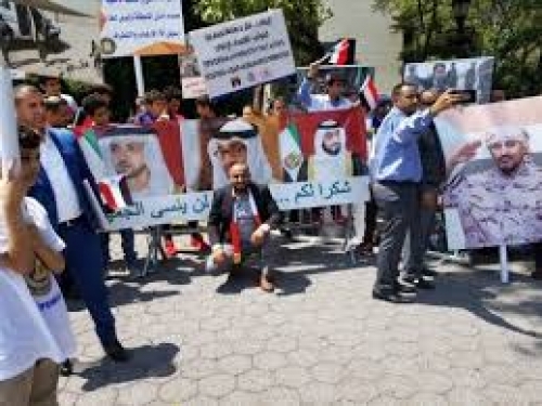 الحريري ندعو ابناء الجنوب في أمريكا إلى تظاهرة تاييد للإمارات في الحرب ضد الإرهاب 