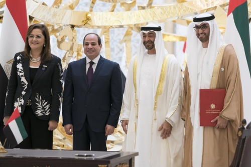 بقيمة 20 مليار دولار ... الاعلان عن اطلاق منصة استثمارية مشتركة بين الإمارات ومصر