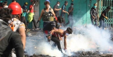 العراق ...4 قتلى بانفجار وسط بغداد وإحراق بيوت مسؤولين جنوبا