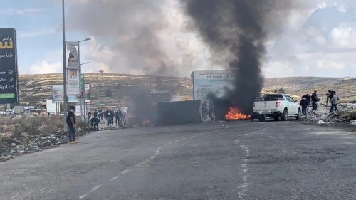 تضامنا مع غزة ... إصابة عشرات الفلسطينيين في مواجهات مع قوات الاحتلال الإسرائيلي