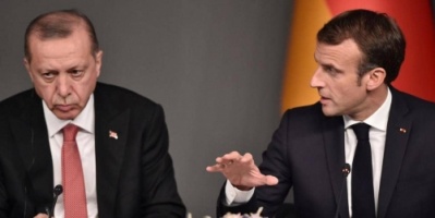 الرئيس التركي أردوغان للرئيس الفرنسي ماكرون ... تحقق إن كنت تعاني من موت سريري