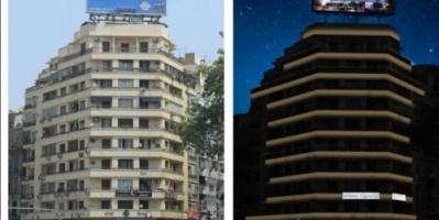شركة مصر للصوت والضوء تبدأ تنفيذ مشروع إنارة ميدان التحرير