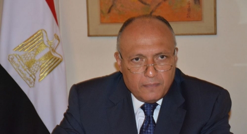 وزير الخارجية المصري ... حريصة دائما على المشاركة في مجلس السلم والأمن