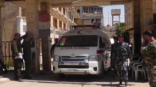 سوريا ...  إرهابيون يباغتون مركزا للشرطة ويقتلون 9 عناصر بريف درعا