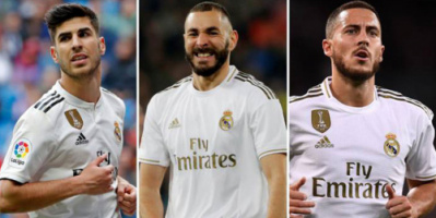 زين الدين زيدان يستعد لاستئناف الدوري الإسباني بثلاثي هجومي جديد في ريال مدريد