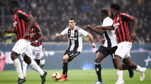  قمة يوفنتوس وميلان في الكأس أول مباراة في إيطاليا بعد كورونا