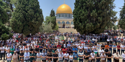  بعد إعادة فتحه .. أداء أول صلاة جمعة في المسجد الأقصى