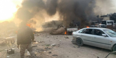 سوريا .. قتلى وجرحى بانفجار سيارة مفخخة في مدينة رأس العين