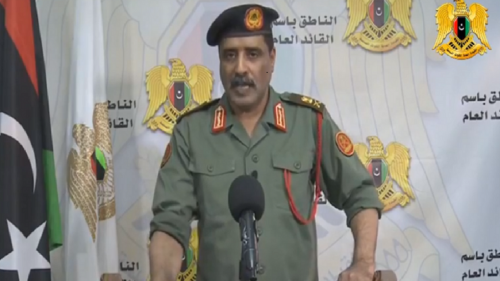 اللواء المسماري .. قوات "الجيش الليبي" تعرضت للقصف أثناء تراجعها عن طرابلس