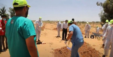بعثة الأمم المتحدة .. قلقون إزاء تقارير عن اكتشاف 8 مقابر جماعية في ترهونة الليبية