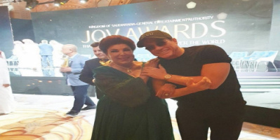 النجم العالمي فان دام ينعى رجاء الجداوي بكلمات مؤثرة