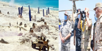 الجيش المصري يعلن عن مناورات على حدود ليبيا مرتبطة بـ"متغيرات حادة وسريعة"