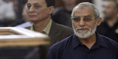 محكمة النقض المصرية تؤيد السجن المؤبد لمرشد جماعة الإخوان الإرهابية