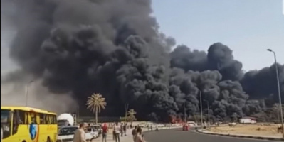النيابة المصرية تصدر بيانا بشأن الحريق على طريق القاهرة الإسماعيلية