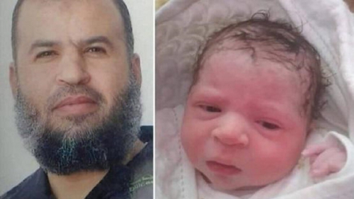 طفلة فلسطينية ترى النور من نطفة مهربة من والدها القابع في السجون الإسرائيلية
