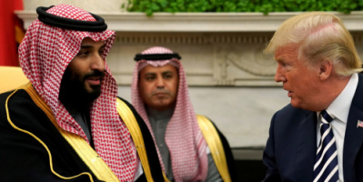 دونالد ترامب يتصل بابن سلمان للاطمئنان على صحة العاهل السعودي
