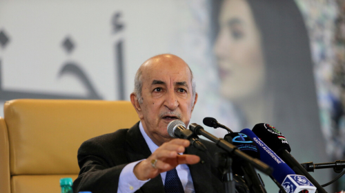 تبون يؤكد على حسن العلاقة بين المغرب والجزائر