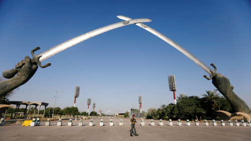 العراق.. سقوط صاروخ في محيط المنطقة الخضراء