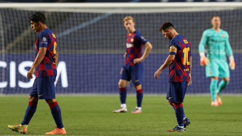 فضيحة مدوية لبرشلونة بخسارته أمام بايرن ميونخ بثمانية أهداف في دوري أبطال أوروبا