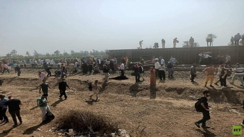 وزارة الصحة المصرية تعلن عن 97 إصابة في حادث قطار جديد ومصادر أمنية وطبية تتحدث عن 8 وفيات