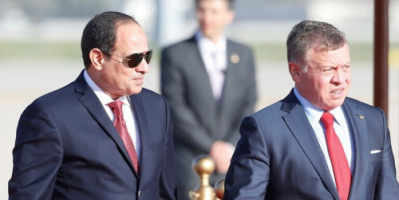 ملك الأردن يعزي الرئيس المصري في حادث قطار طوخ
