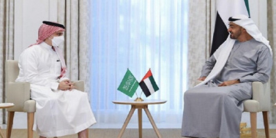 ولي عهد أبو ظبي يبحث مع وزير الخارجية السعودي التعاون المشترك