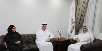  رئيس البرلمان العربي يستقبل المدير التنفيذي لمؤسسة وطني الإمارات ويشيد بتجربة الإمارات في تمكين الكوادر الشابة
