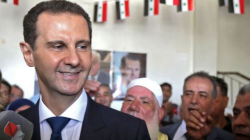 الإعلان رسميا عن فوز الأسد بولاية رئاسية جديدة