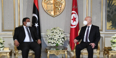 المنفي لسعيد: المرحلة الحالية شديدة الخطورة والتعاون الأمني بين ليبيا وتونس أولوية