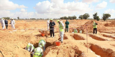 ليبيا.. اكتشاف مقبرة جديدة في مدينة ترهونة