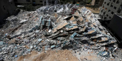 مصر ترسل معدات بناء إلى غزة لإعادة الإعمار